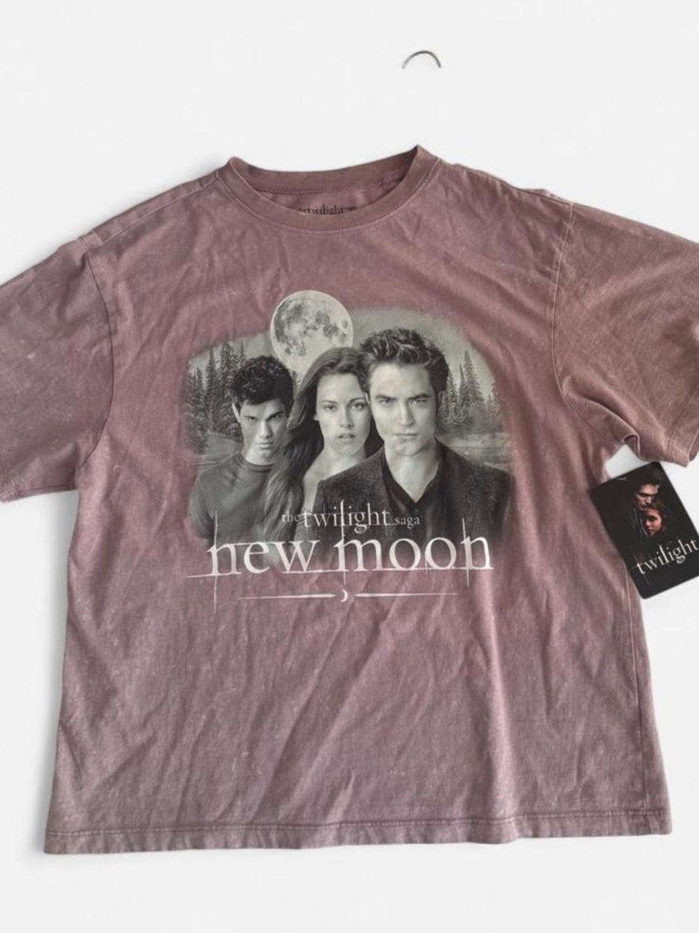 New Moon Twilight Saga T-shirt - Size XS - Bella Edward Jacob Graphic - NWT